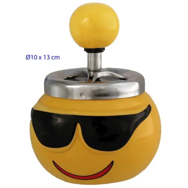 Cenicero automático de mesa "Gafas de Sol"